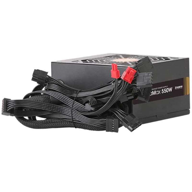 Блок питания 550W Zalman GigaMax ZM550-GVII ATX 80 PLUS Bronze 20+4pin, 4+4pin (ZM550-GVII) - фото #2, Technodom.kz