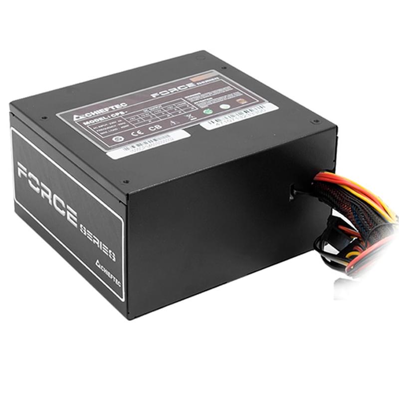 Блок питания 650W Chieftec Force ATX 20+4pin, 4+4pin, 2x6+2pin (CPS-650S) - фото #2, Technodom.kz