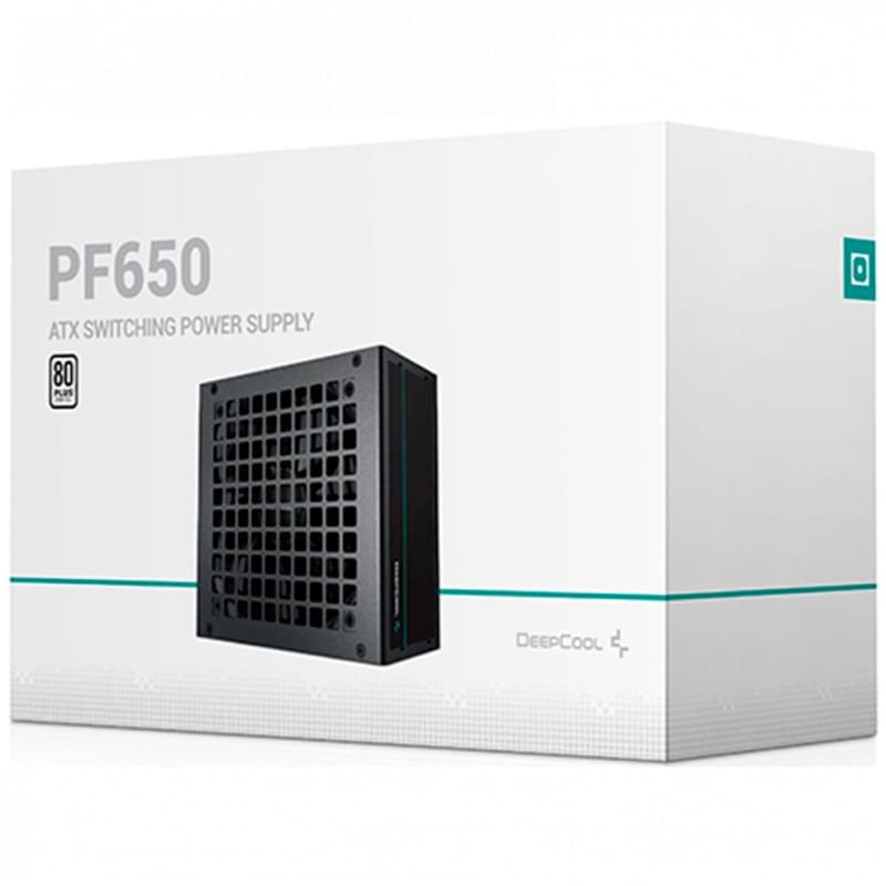 Блок питания 650W Deepcool PF650 ATX 2x6+2pin, 2x4+4pin (R-PF650D-HA0B-EU) - фото #3, Technodom.kz