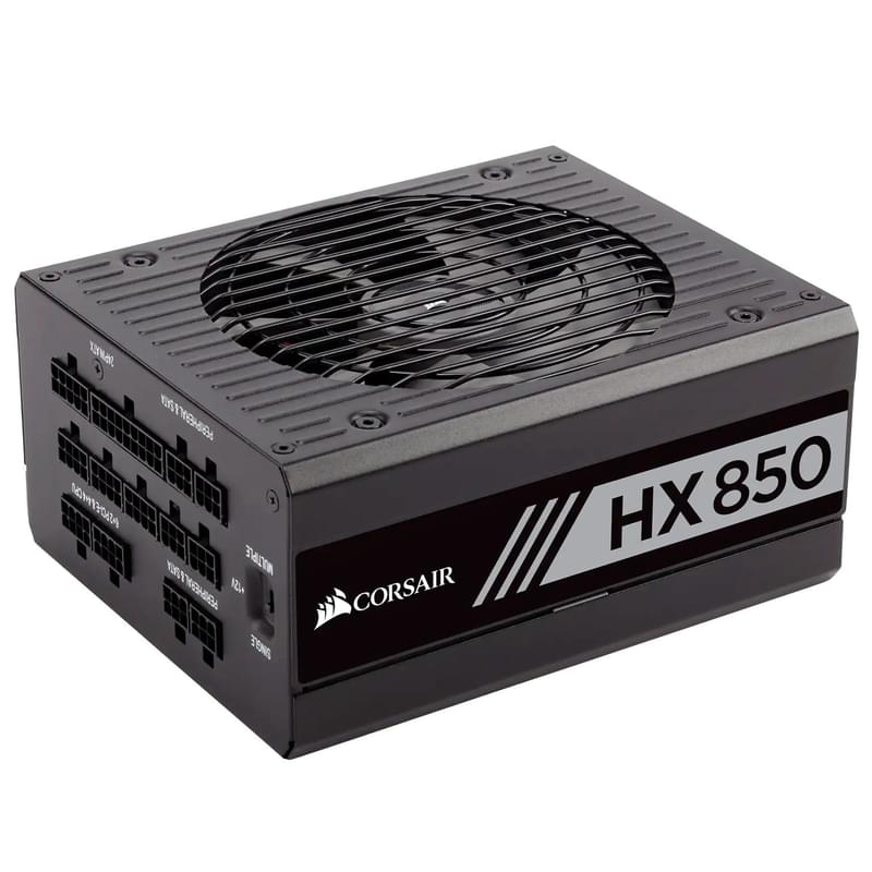 Блок питания 850W Corsair HX850 ATX 80+ Platinum Modular 6x6+2pin, 2x4+4pin (CP-9020138-EU) - фото #0, Technodom.kz Блок питания 850W Corsair HX850 ATX 80+ Platinum Modular 6x6+2pin, 2x4+4pin (CP-9020138-EU) - фото #0, Technodom.kz