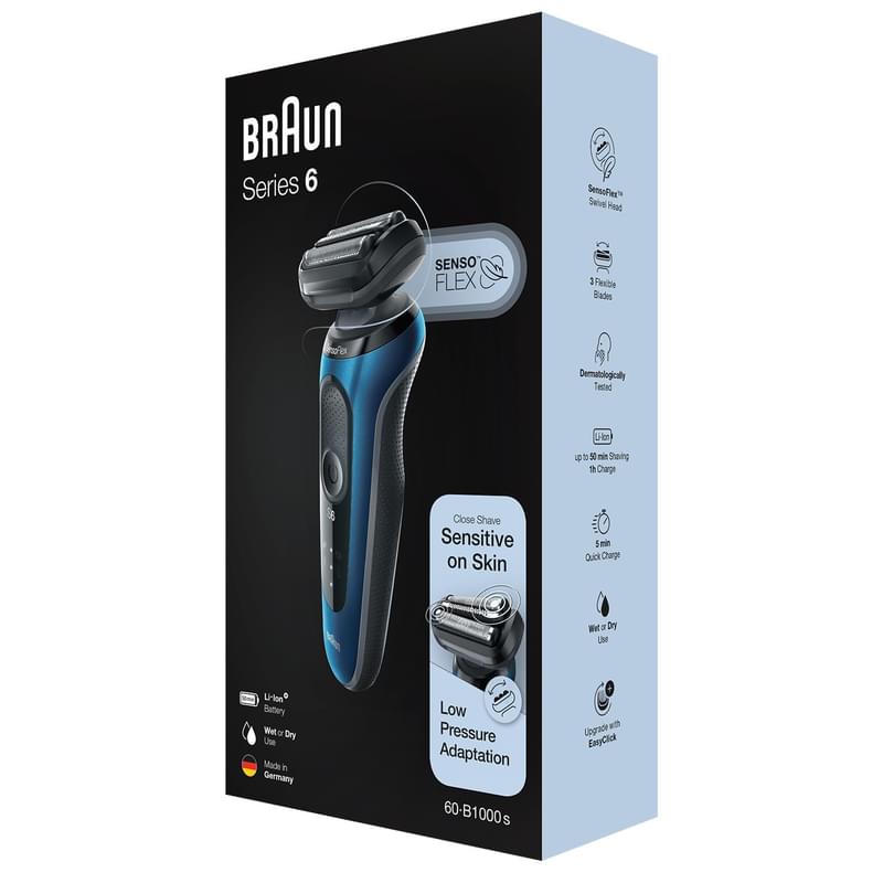 Бритва Braun 60-B1000S - фото #11, Technodom.kz