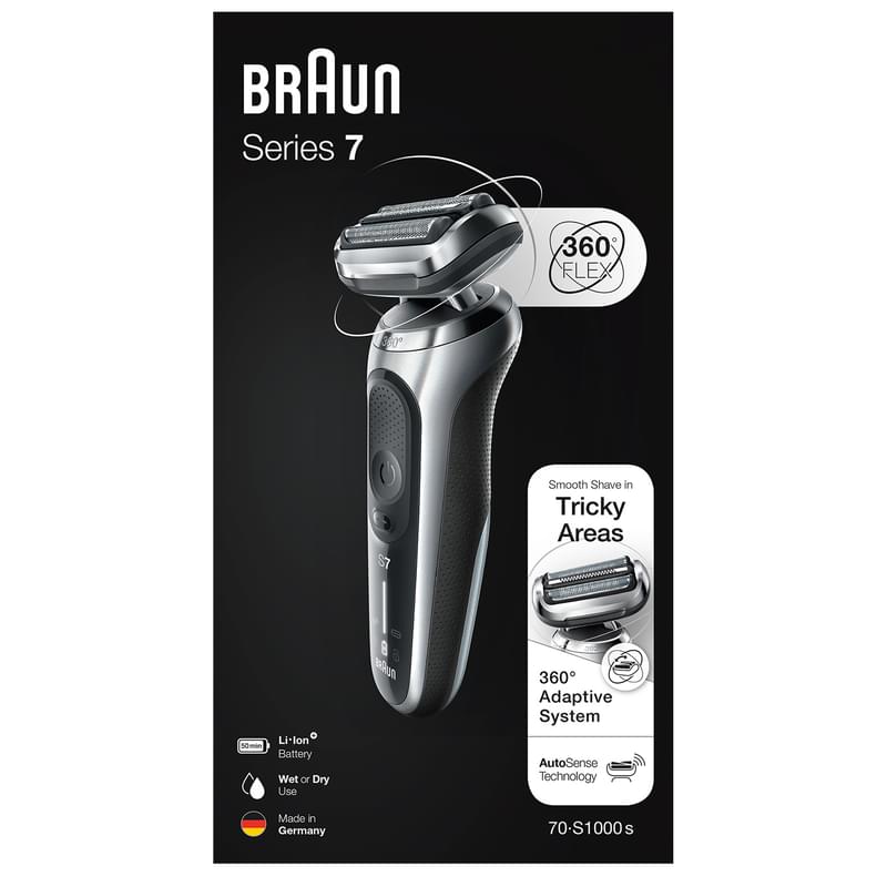 Бритва Braun 70-S1000s - фото #10, Technodom.kz