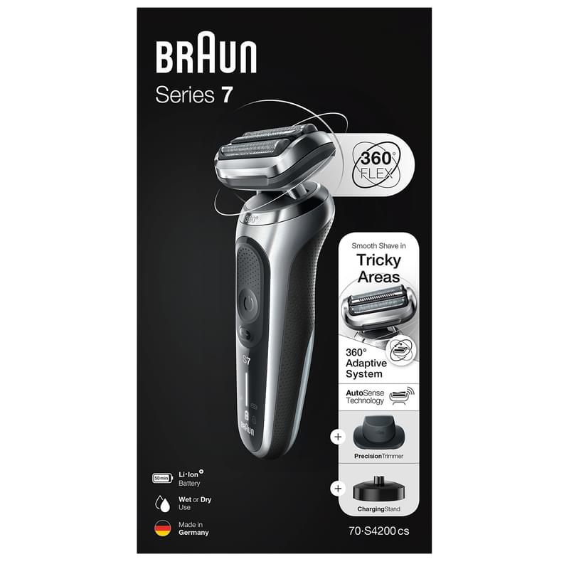 Бритва Braun 70-S4200cs - фото #10, Technodom.kz