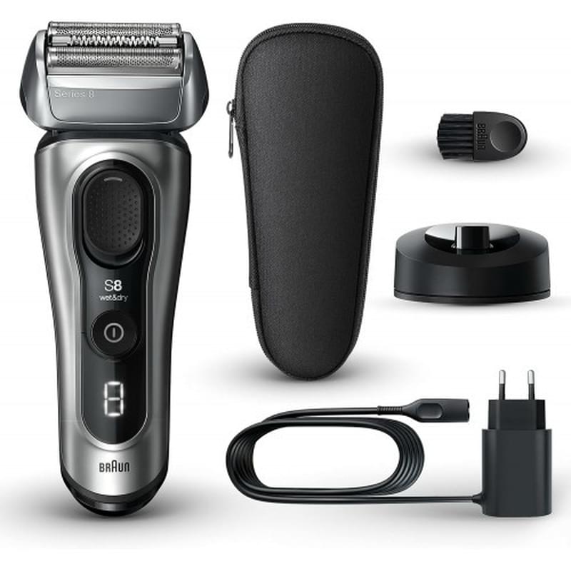 Braun 8517s электр ұстарасы,  күміс түсті - фото #0, Technodom.kz