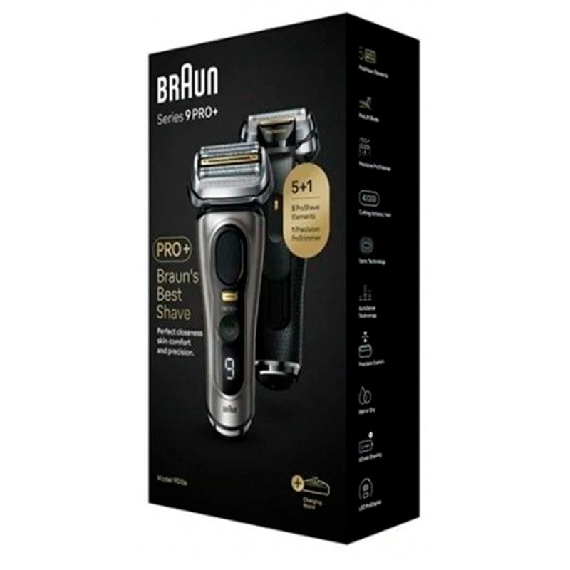 Бритва Braun Series 9 Pro 9515s, серебристая - фото #5, Technodom.kz