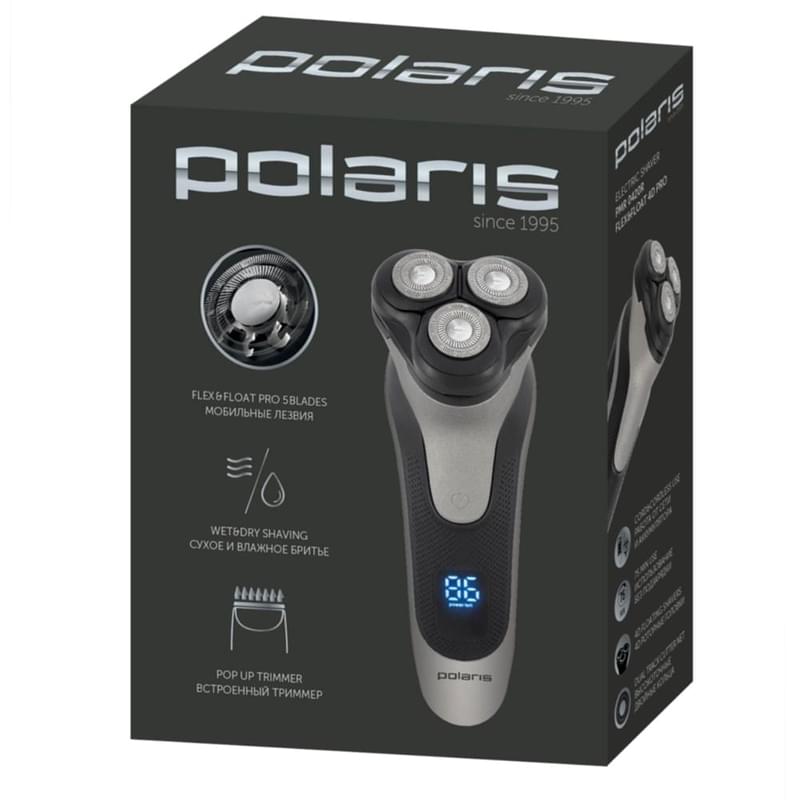 Бритва Polaris PMR 0420R - фото #5, Technodom.kz