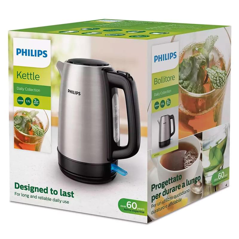 Электрический чайник Philips HD-9350 - фото #7, Technodom.kz