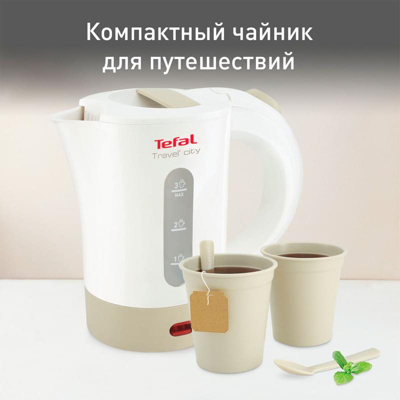 Электрический чайник Tefal Travel-o-city KO-120 - фото #3, Technodom.kz