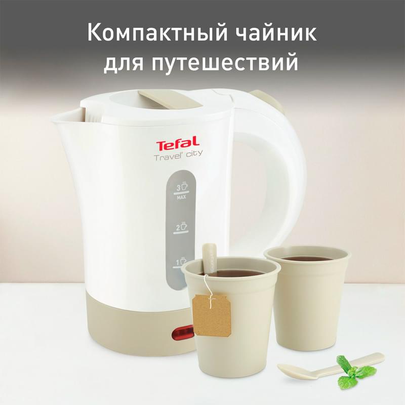 Электрический чайник Tefal Travel-o-city KO-120 - фото #3, Technodom.kz