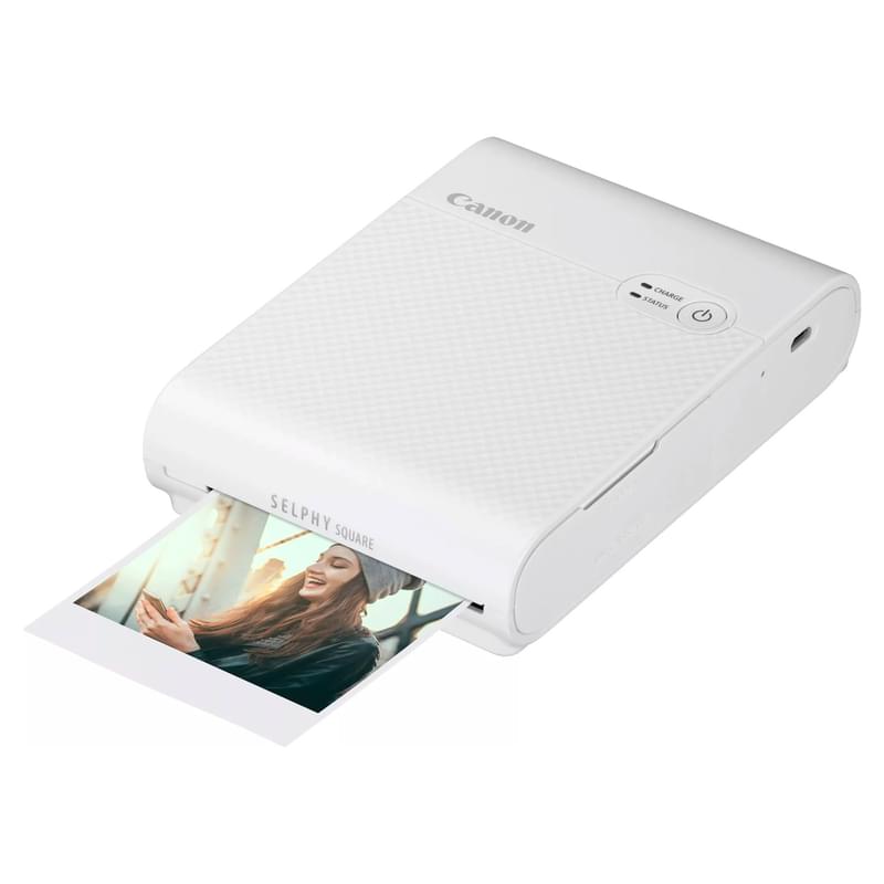 Canon Selphy Square QX10 White (4108C010AA) смартфондарға арналған мезеттік басып шығару принтері - фото #4, Technodom.kz