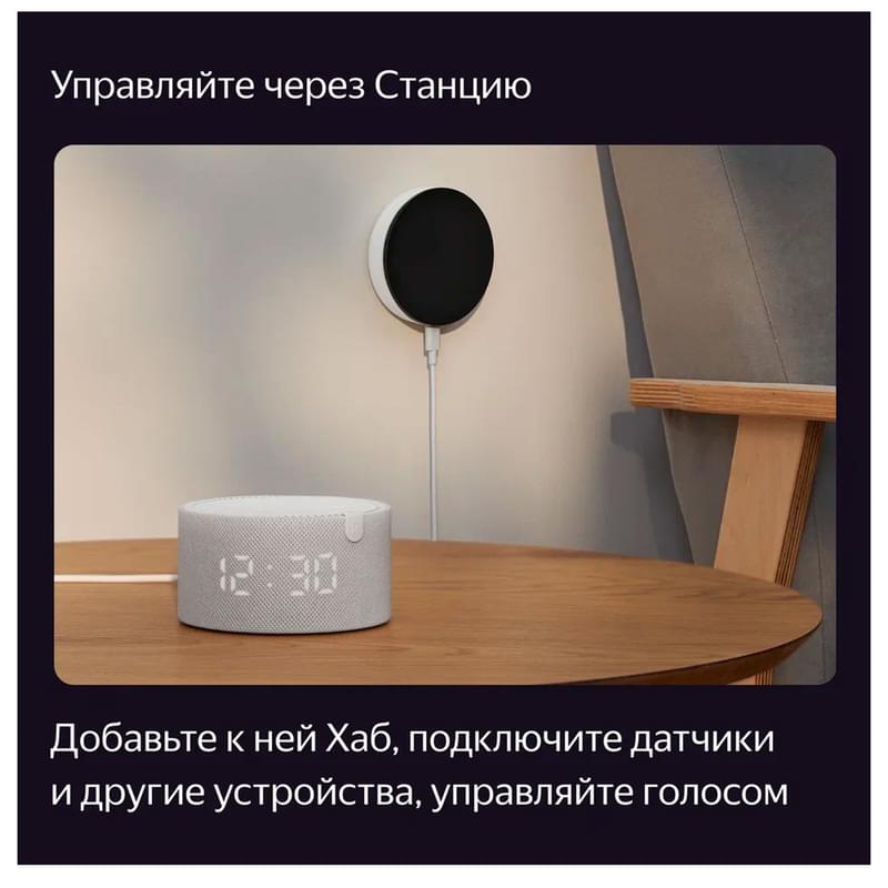 Центр умного дома Яндекс Хаб (YNDX-00510) - фото #8, Technodom.kz