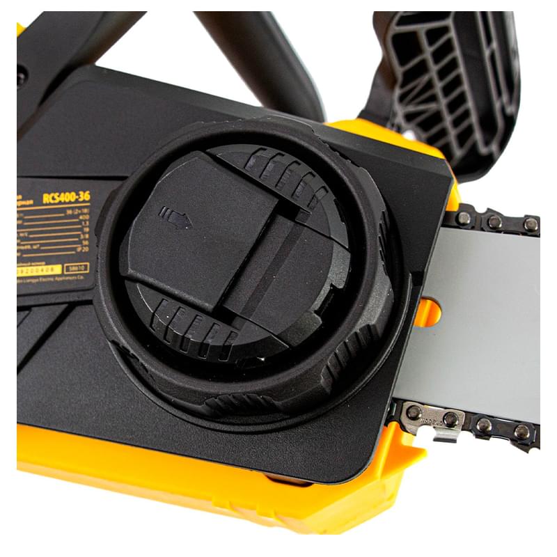 RCS400-36 аккумуляторлы қылш-з шынжырлы арасы, Li-ion, 36 В, 4 А/сағ, шинасы 400 мм// Denzel - фото #4, Technodom.kz