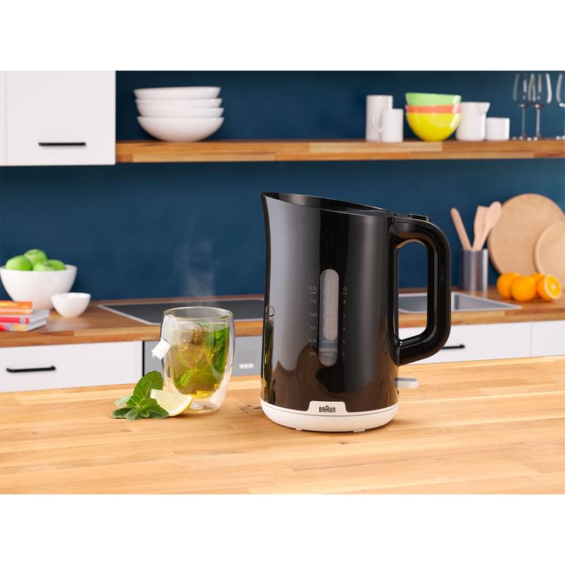 Электрический чайник Braun WK-1100BK - фото #2, Technodom.kz