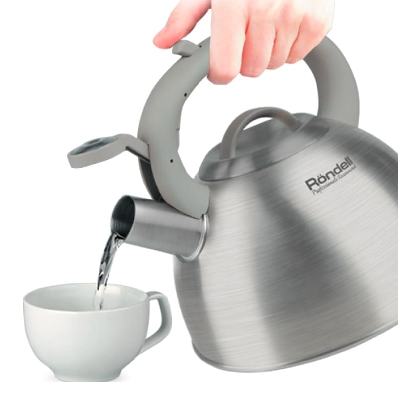 Ысқырығы бар шайнек 3л Balance Rondell RDS-434 - фото #3, Technodom.kz