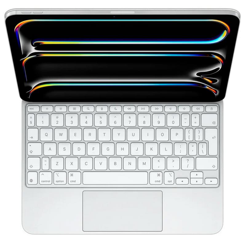 Apple Magic Keyboard iPad Pro 11 үшін қаптама ‑inch (M4) - Russian - White (MWR03RS/A) - фото #1, Technodom.kz