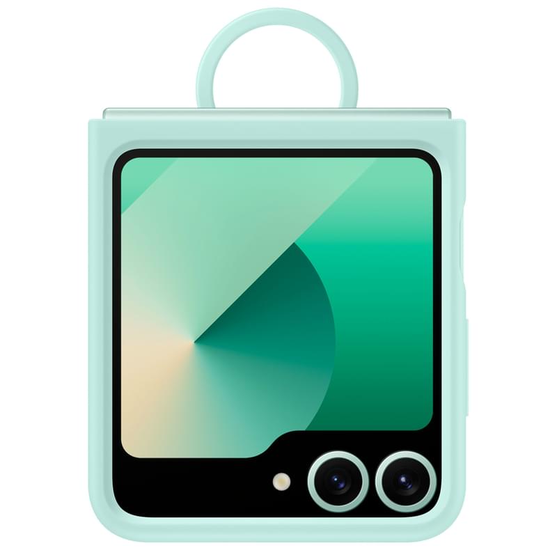 Чехол для Galaxy (Z Flip6) Silicone Cover Mint (EF-PF741TMEGRU) - фото #1, Technodom.kz