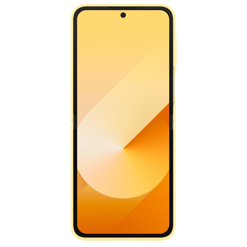Чехол для Galaxy (Z Flip6) Silicone Cover Yelow (EF-PF741TYEGRU) - фото #3, Technodom.kz