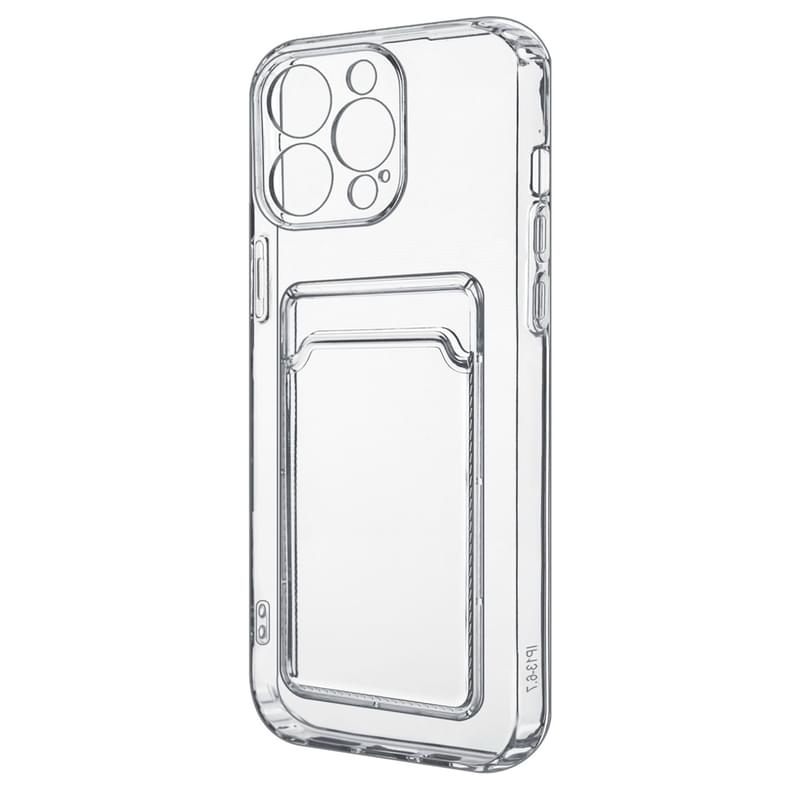 Чехол для iPhone 14 Pro Max, A-Case, Силикон, Прозрачный (CASE-V-14 Pro Max) - фото #0, Technodom.kz
