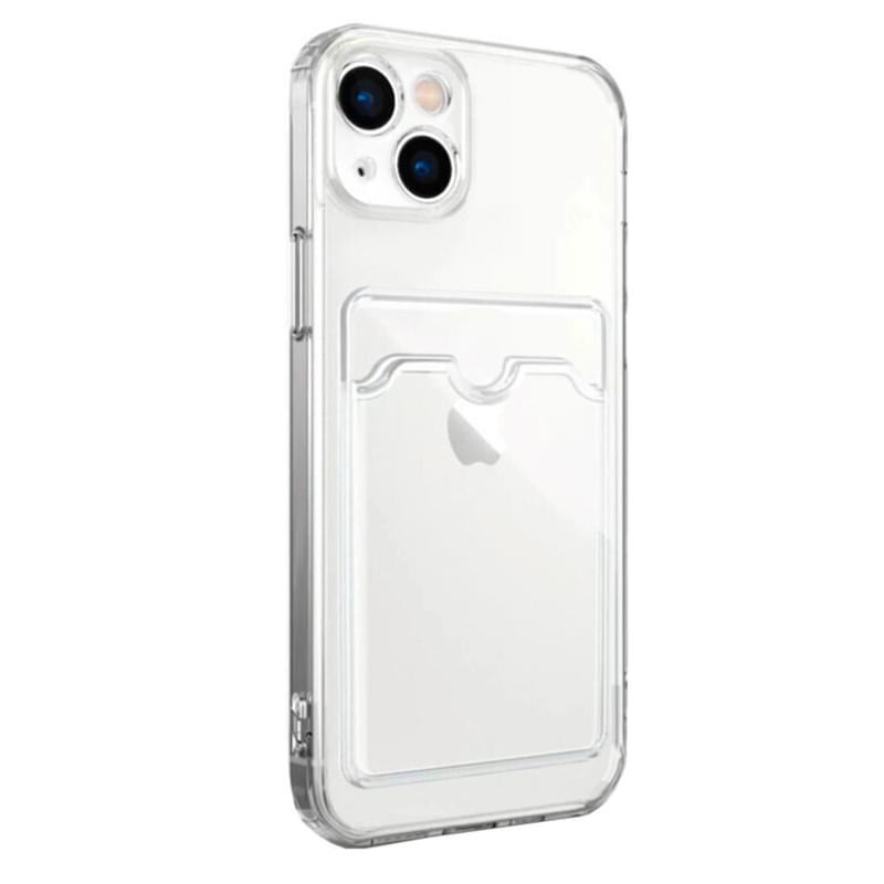 Чехол для iPhone 15, A-Case, Силикон, Прозрачный (CASE-V-15) - фото #0, Technodom.kz