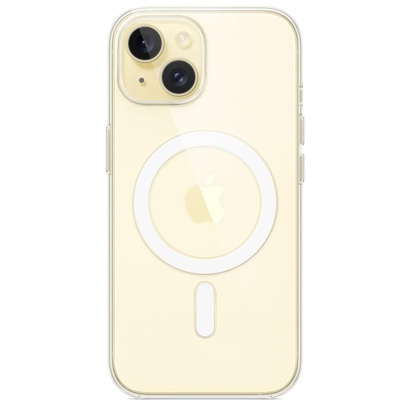 Чехол для iPhone 15, Clear Case with MagSafe (MT203ZM/A) - фото #2, Technodom.kz