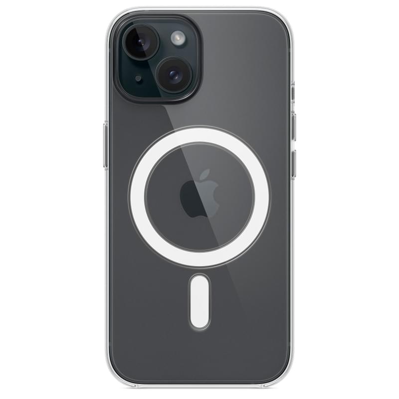 Чехол для iPhone 15, Clear Case with MagSafe (MT203ZM/A) - фото #4, Technodom.kz