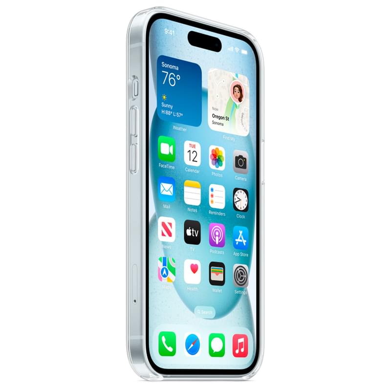 Чехол для iPhone 15, Clear Case with MagSafe (MT203ZM/A) - фото #6, Technodom.kz
