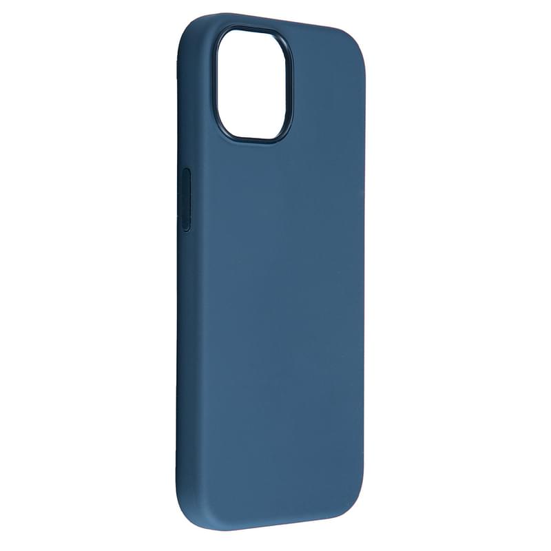 Чехол для iPhone 15, NEO Liquid Silicone Case with MagSafe, Navy Blue (LSCM-15NB) - фото #1, Technodom.kz