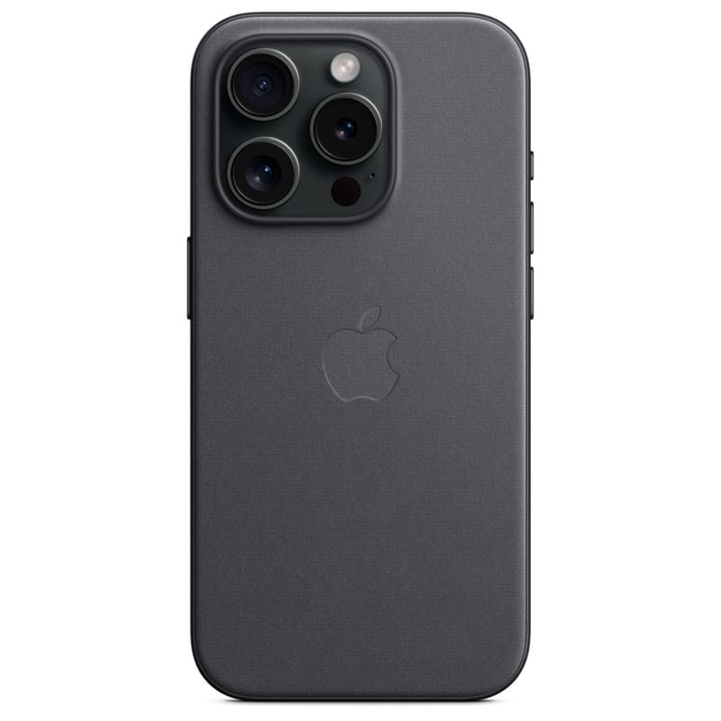 Чехол для iPhone 15 Pro FineWoven Case with MagSafe, Black (MT4H3ZM/A) - фото #3, Technodom.kz