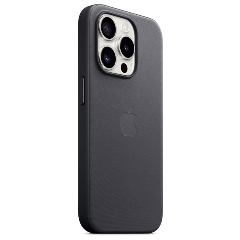 Чехол для iPhone 15 Pro FineWoven Case with MagSafe, Black (MT4H3ZM/A) - фото #4, Technodom.kz