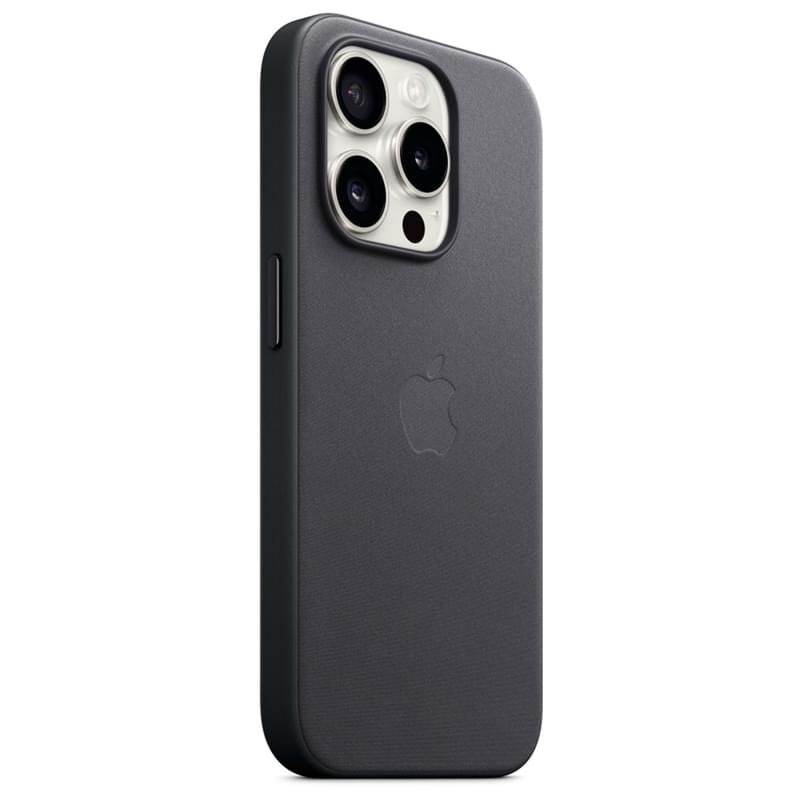 Чехол для iPhone 15 Pro FineWoven Case with MagSafe, Black (MT4H3ZM/A) - фото #4, Technodom.kz