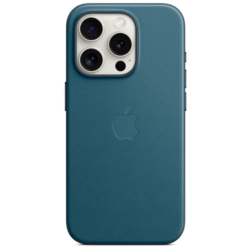 Чехол для iPhone 15 Pro FineWoven Case with MagSafe, Pacific Blue (MT4Q3ZM/A) - фото #2, Technodom.kz