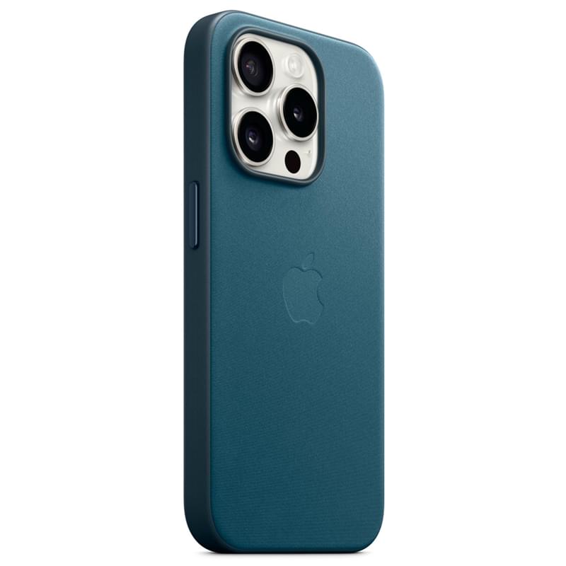 Чехол для iPhone 15 Pro FineWoven Case with MagSafe, Pacific Blue (MT4Q3ZM/A) - фото #4, Technodom.kz