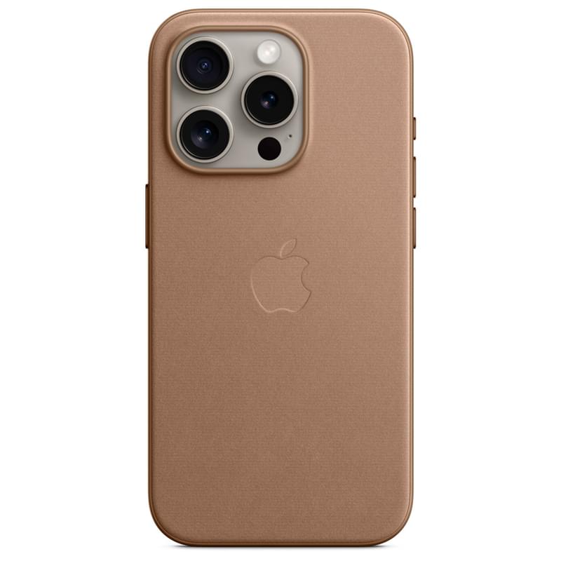 Чехол для iPhone 15 Pro FineWoven Case with MagSafe, Taupe (MT4J3ZM/A) - фото #0, Technodom.kz