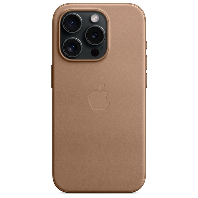 Чехол для iPhone 15 Pro FineWoven Case with MagSafe, Taupe (MT4J3ZM/A) - фото #3, Technodom.kz