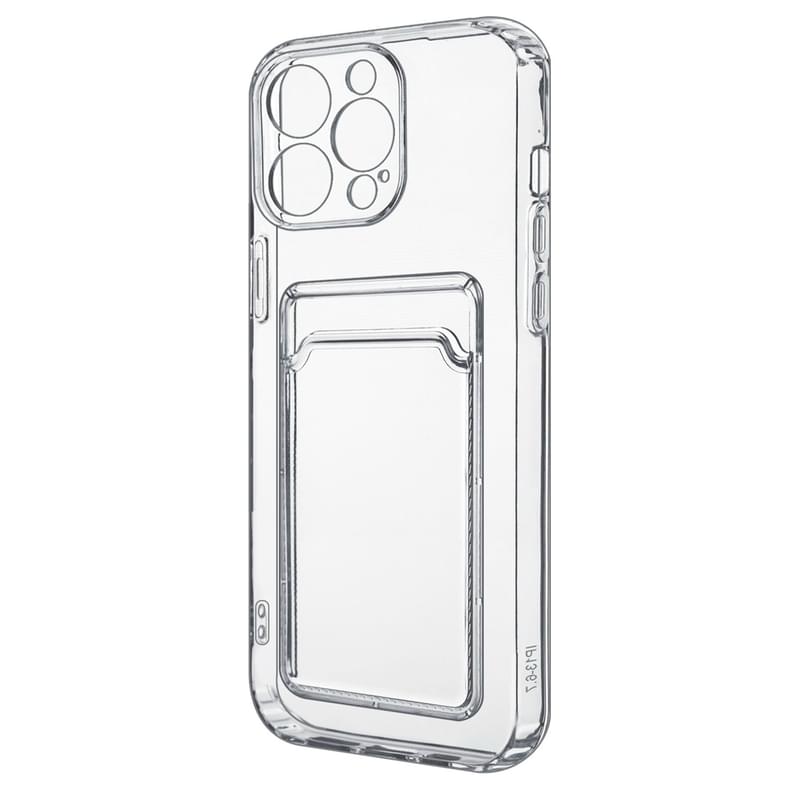 Чехол для iPhone 15 Pro Max, A-Case, Силикон, Прозрачный (CASE-V-15 Pro Max) - фото #0, Technodom.kz