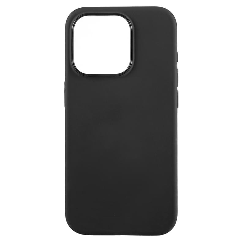 Чехол для iPhone 15 Pro, NEO Liquid Silicone Case with MagSafe, Black (LSCM-15ProB) - фото #0, Technodom.kz
