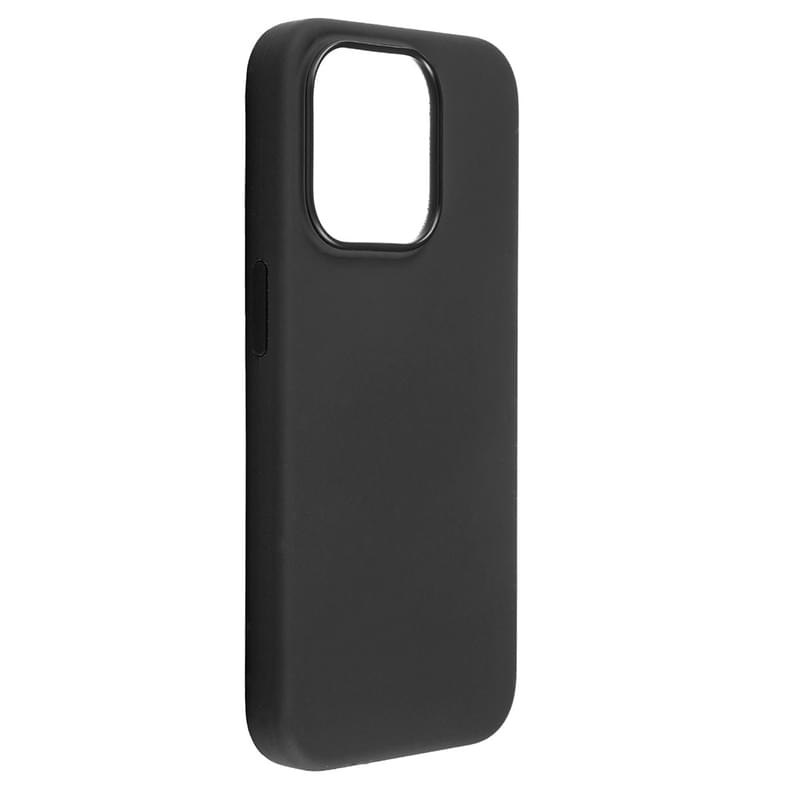 Чехол для iPhone 15 Pro, NEO Liquid Silicone Case with MagSafe, Black (LSCM-15ProB) - фото #1, Technodom.kz