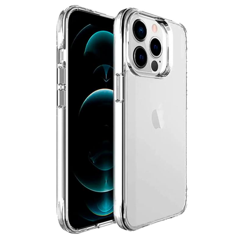Чехол для iPhone 15, A-Case, Силикон, Прозрачный (CASE-CL-15) - фото #0, Technodom.kz