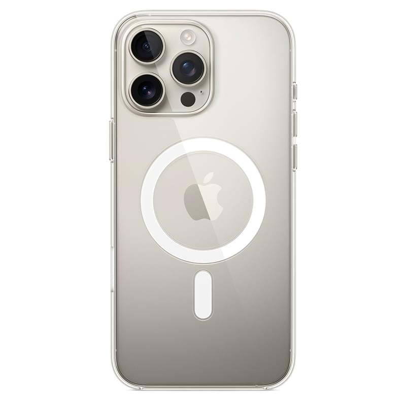 Чехол для iPhone 16 Pro Max Clear Case with MagSafe (MA7F4ZM/A) - фото #1, Technodom.kz