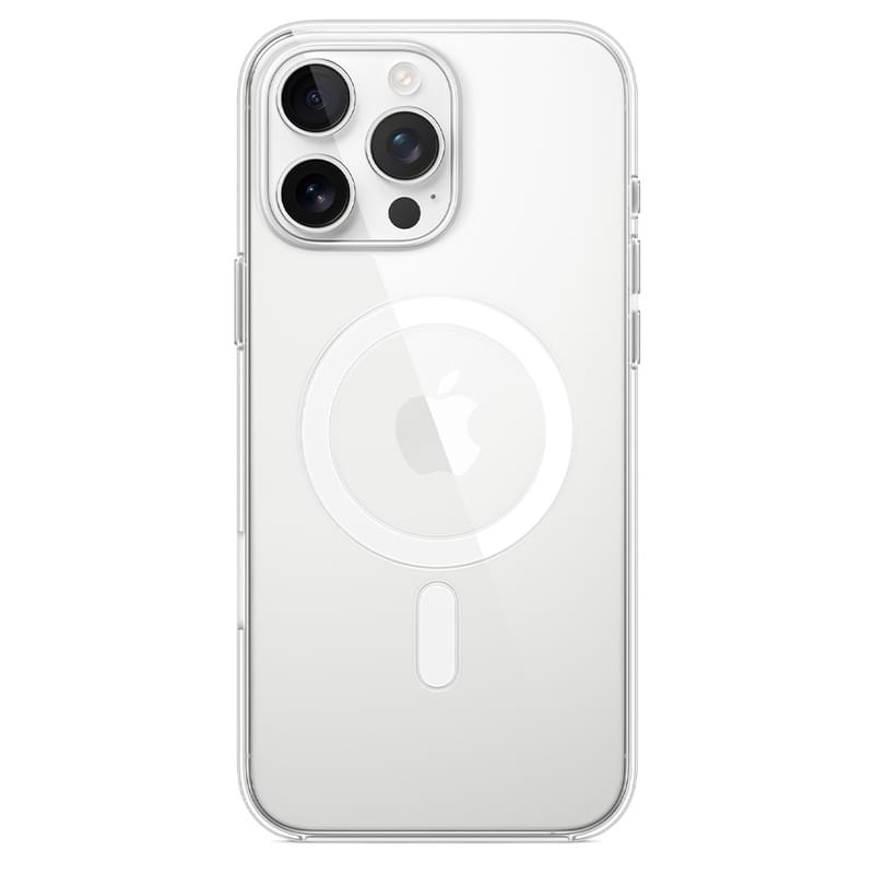 Чехол для iPhone 16 Pro Max Clear Case with MagSafe (MA7F4ZM/A) - фото #2, Technodom.kz