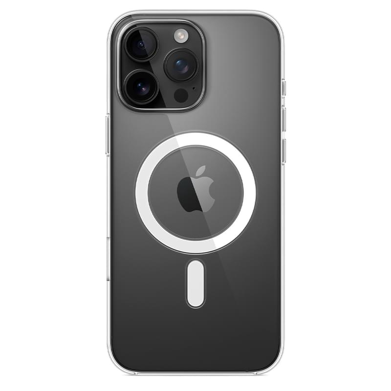 Чехол для iPhone 16 Pro Max Clear Case with MagSafe (MA7F4ZM/A) - фото #3, Technodom.kz