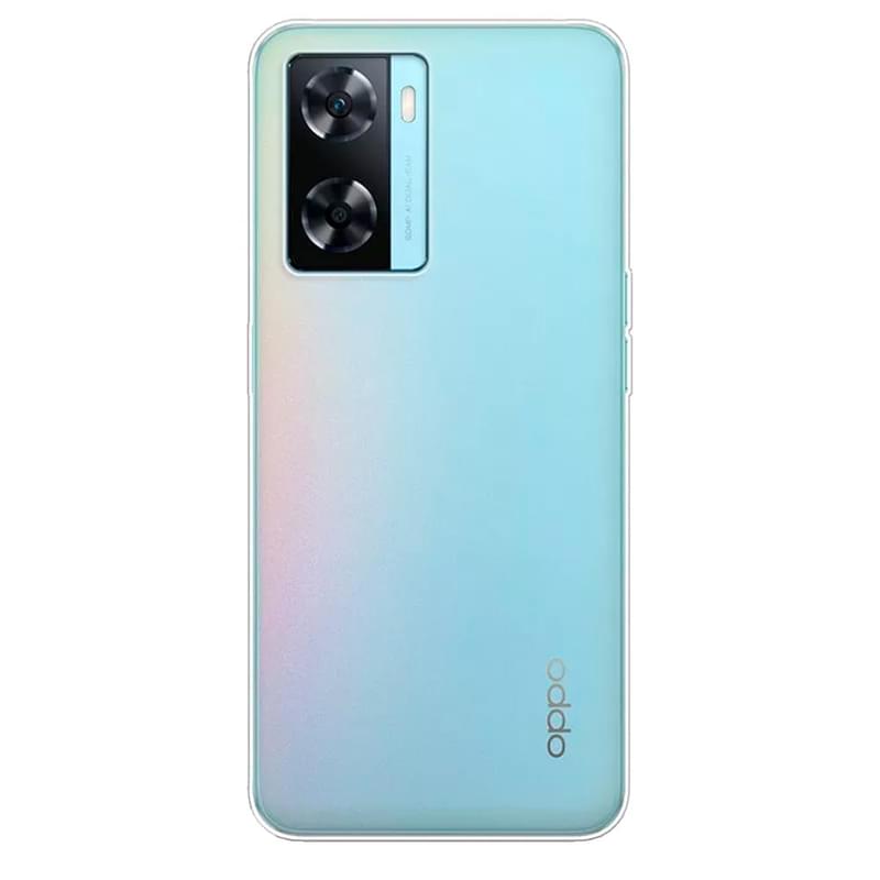 Чехол для OPPO A57s, Силикон, Прозрачный - фото #0, Technodom.kz