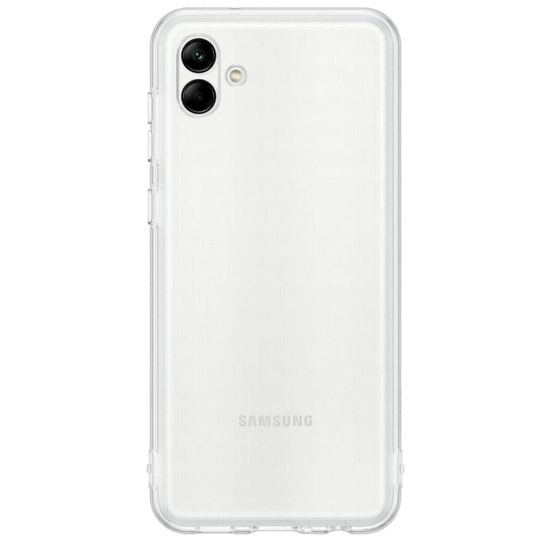 Чехол для Samsung Galaxy A04 Soft Clear Cover, Transperent (EF-QA045TTEGRU) - фото #0, Technodom.kz