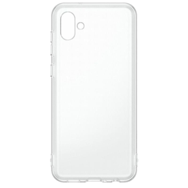 Чехол для Samsung Galaxy A04 Soft Clear Cover, Transperent (EF-QA045TTEGRU) - фото #2, Technodom.kz