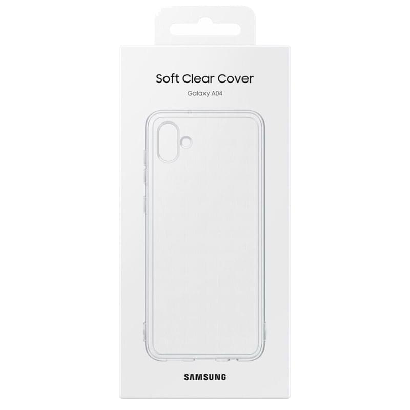 Чехол для Samsung Galaxy A04 Soft Clear Cover, Transperent (EF-QA045TTEGRU) - фото #4, Technodom.kz