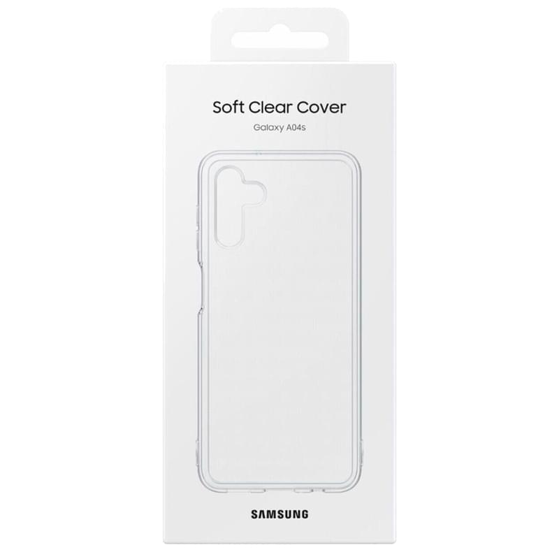 Чехол для Samsung Galaxy A04s Soft Clear Cover, Transperent (EF-QA047TTEGRU) - фото #4, Technodom.kz