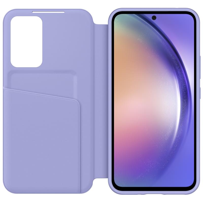 Чехол для Samsung Galaxy A54, Smart View Wallet Cover, Blueberry (EF-ZA546CVEGRU) - фото #2, Technodom.kz