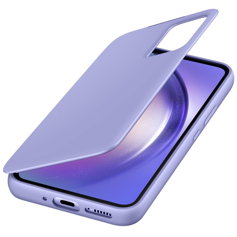 Чехол для Samsung Galaxy A54, Smart View Wallet Cover, Blueberry (EF-ZA546CVEGRU) - фото #3, Technodom.kz