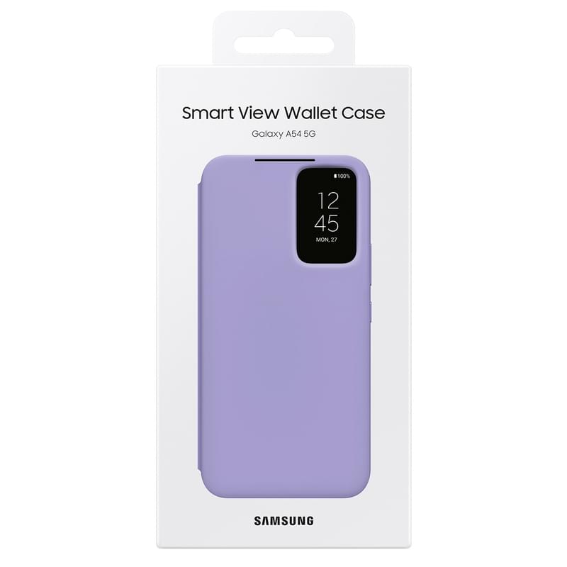 Чехол для Samsung Galaxy A54, Smart View Wallet Cover, Blueberry (EF-ZA546CVEGRU) - фото #5, Technodom.kz