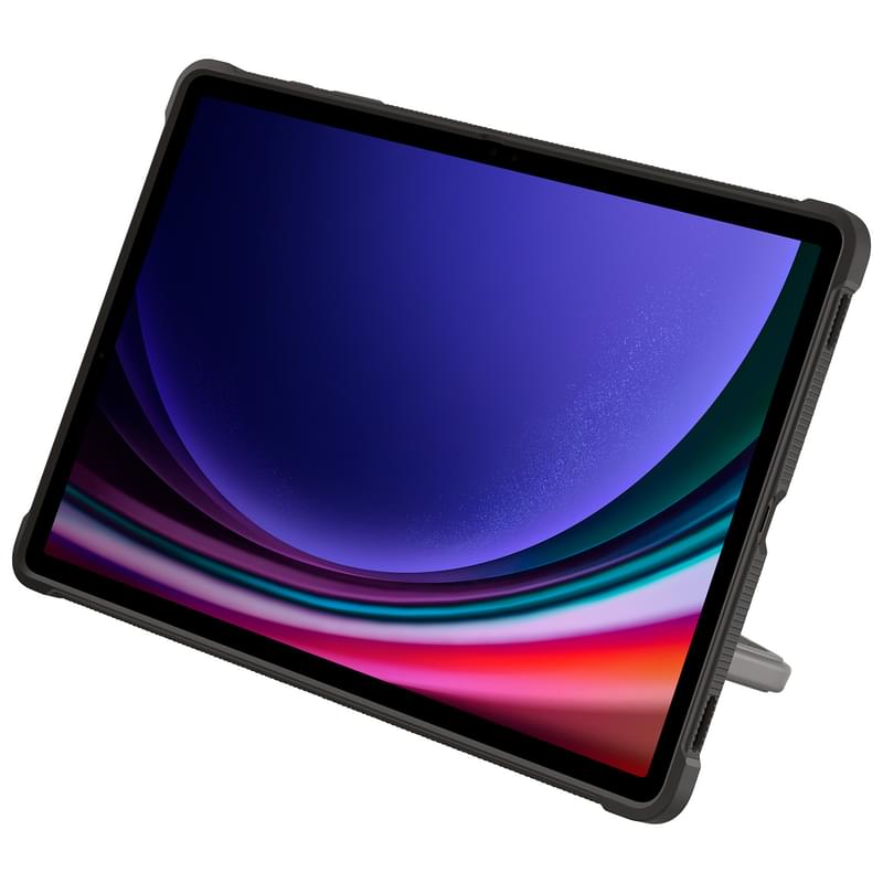 Чехол для Samsung Galaxy Tab S9+ 12.4" Outdoor Cover ,titan (EF-RX810CBEGRU) - фото #5, Technodom.kz